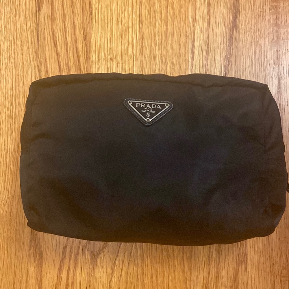 Authentic Prada large cosmetic bag - Picture 1 of 8